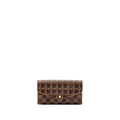Louis Vuitton Sarah Portefeuille Long Wallet Damier Ebene Canvas Pink GHW