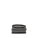 Saint Laurent/YSL Niki Baby Flap Bag Vintage Calfskin Grey Ruthenium Hardware