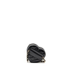CHANEL 22S HEART BELT BAG LAMBSKIN BLACK LGHW