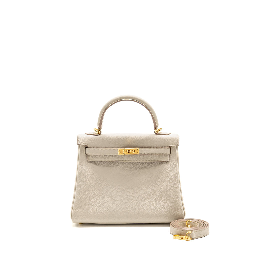 Hermes Kelly 25 Togo 8L Benton GHW