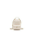 Chanel 24C Mini Backpack Caviar White LGHW (Microchip)