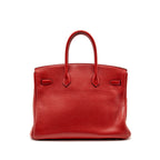Hermes birkin 35 togo rough casaque SHW