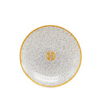 HERMES MOSAIQUE AU 24 GOLD BREAD AND BUTTER PLATES (2 IN A SET)