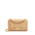 CHANEL JUMBO CLASSIC DOUBLE FLAP BAG CAVIAR BEIGE GHW (MICROCHIP)