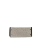 Hermes kelly 28 sellier toile H / swift ecru - black / black SHW