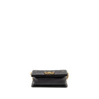 CHANEL SMALL BOY BAG GRAINED CALFSKIN BLACK GHW
