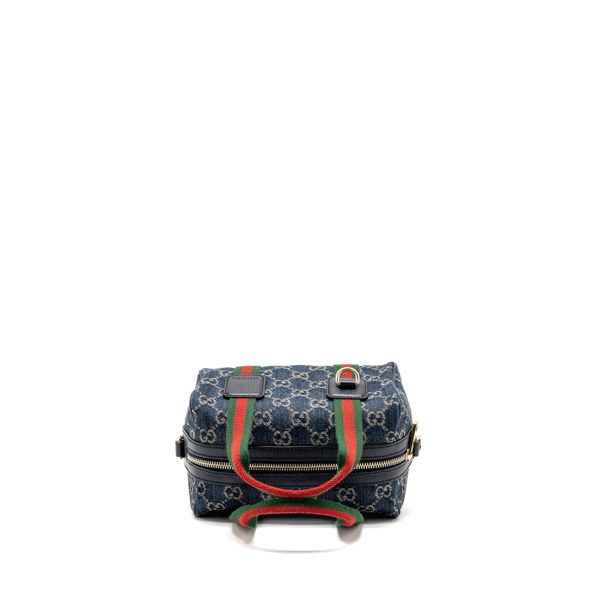 Gucci Mini GG Handbag Denim Blue/White LGHW