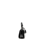 Gucci bamboo 1947 mini bag leather black with black hardware