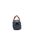 Gucci Mini GG Handbag Denim Blue/White LGHW