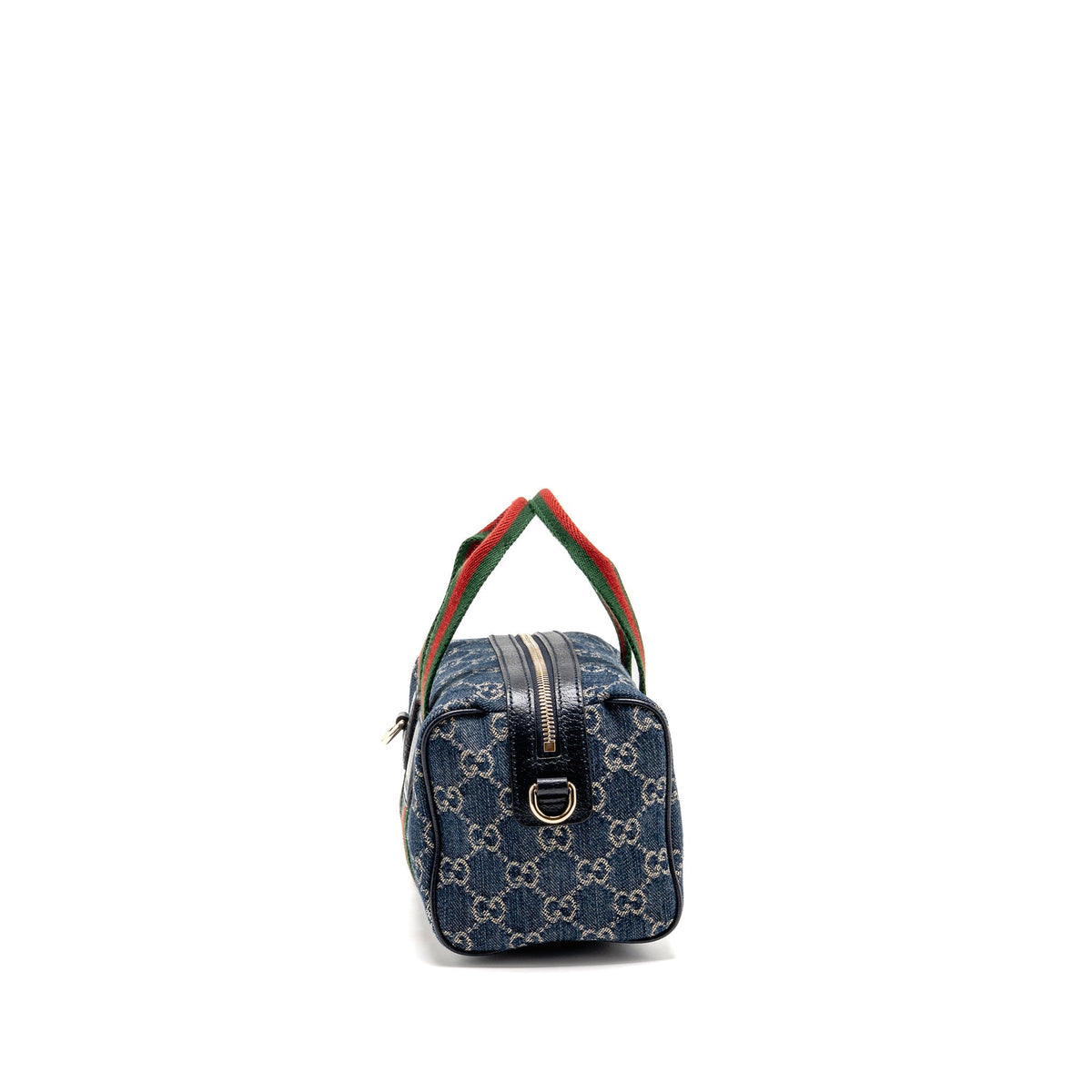 Gucci Mini GG Handbag Denim Blue/White LGHW