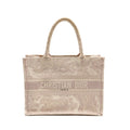 DIOR MEDIUM BOOK TOTE PINK TOILE DE JOUY EMBROIDERY