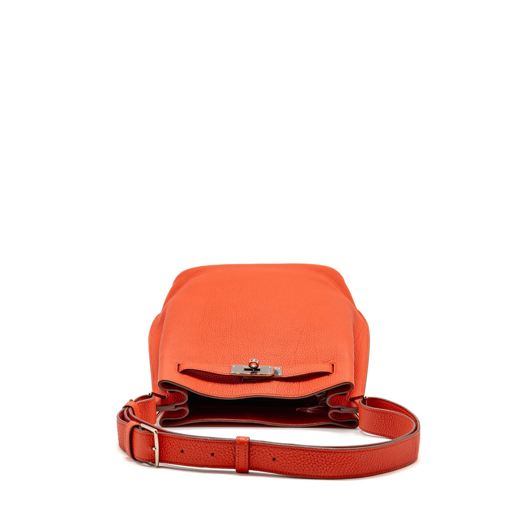 Hermes So Kelly 22 togo capucine SHW