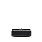 CHANEL MEDIUM CLASSIC DOUBLE FLAP BAG CAVIAR BLACK GHW