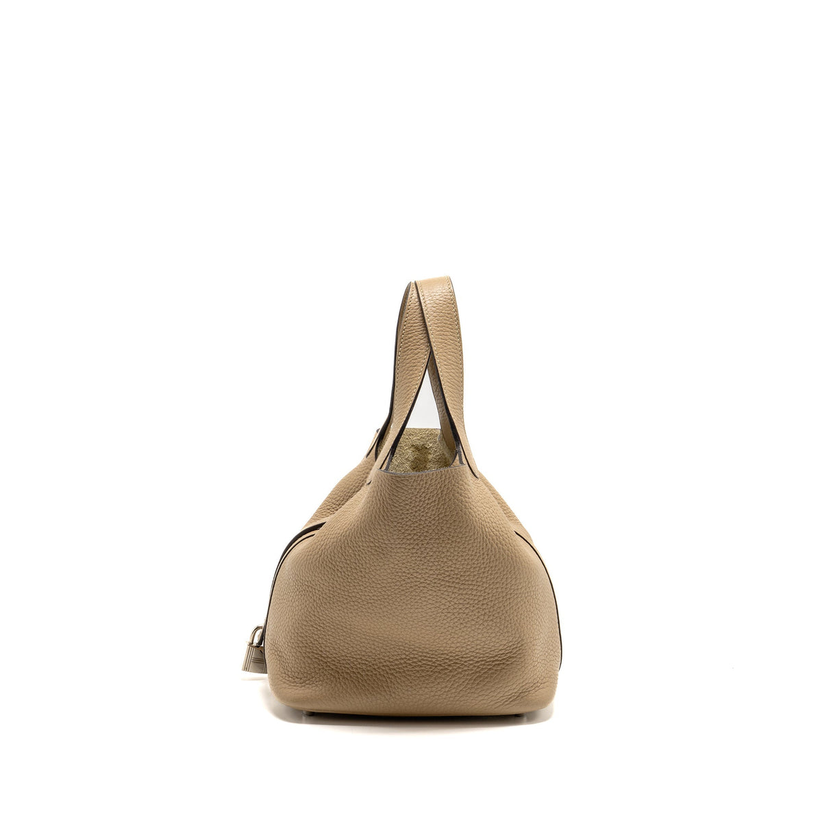 Hermes picotin 18 lock bag clemence Trench SHW