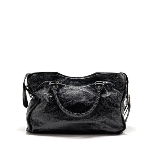 Balenciaga classic City bag leather black SHW