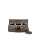 Hermes Halzan 31 clemence gris etain SHW