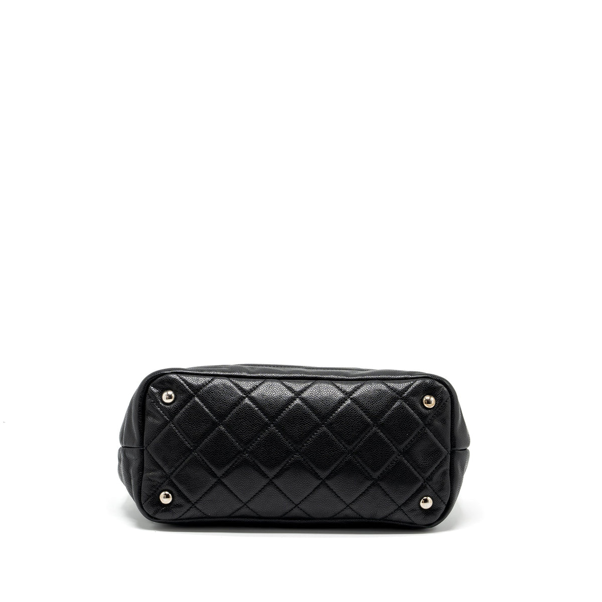 CHANEL MATTRESSES CHAIN TOTE BAG CAVIAR BLACK SHW