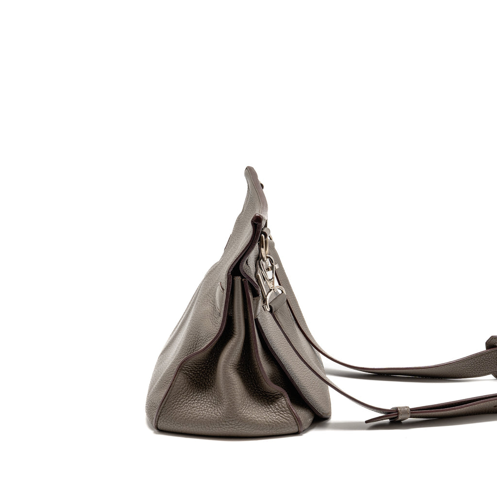 Hermes Jypsiere 34 clemence gris etain SHW