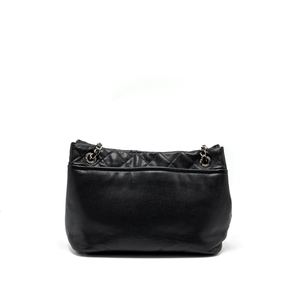 CHANEL MATTRESSES CHAIN TOTE BAG CAVIAR BLACK SHW