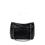 CHANEL MATTRESSES CHAIN TOTE BAG CAVIAR BLACK SHW