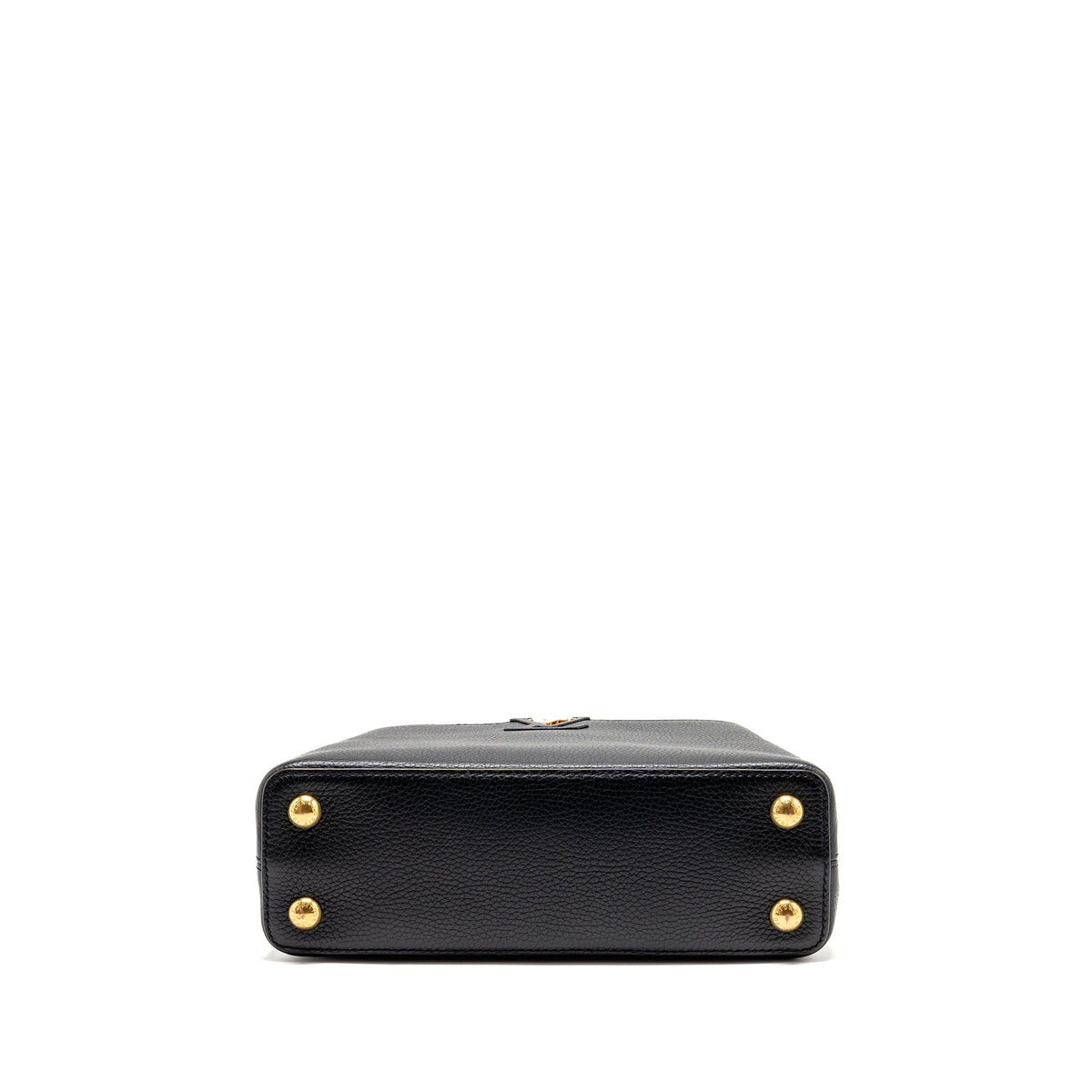 LOUIS VUITTON CAPUCINES BB CALFSKIN BLACK GHW