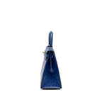 Hermes kelly 28 ostrich blue saphir GHW