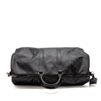 Louis Vuitton Keepall Bandoulière 55 Monogram Eclipse Coated Canvas Black SHW