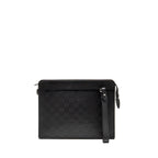 Louis Vuitton infini stand pouch/clutch damier canvas black SHW