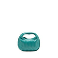 Bottega Veneta Vintage Mini Hobo Bag Lambskin Blue SHW