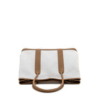 Hermes garden party 36 negonda/canvas ecru-bleu bill/alezan SHW