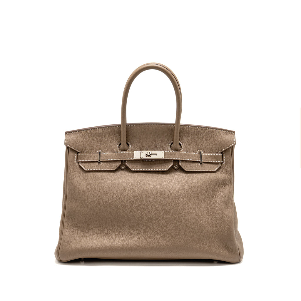 Hermes Birkin 35 Togo Etoupe SHW