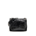 Saint Laurent/YSL Medium Niki Aged Calfskin Black SHW