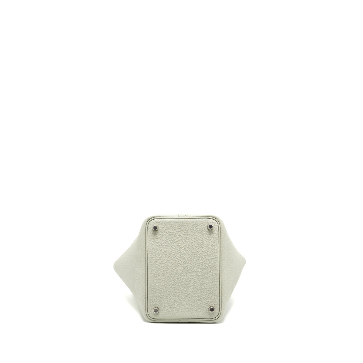 HERMES PICOTIN 18 LOCK BAG CLEMENCE GRIS NEVE SHW