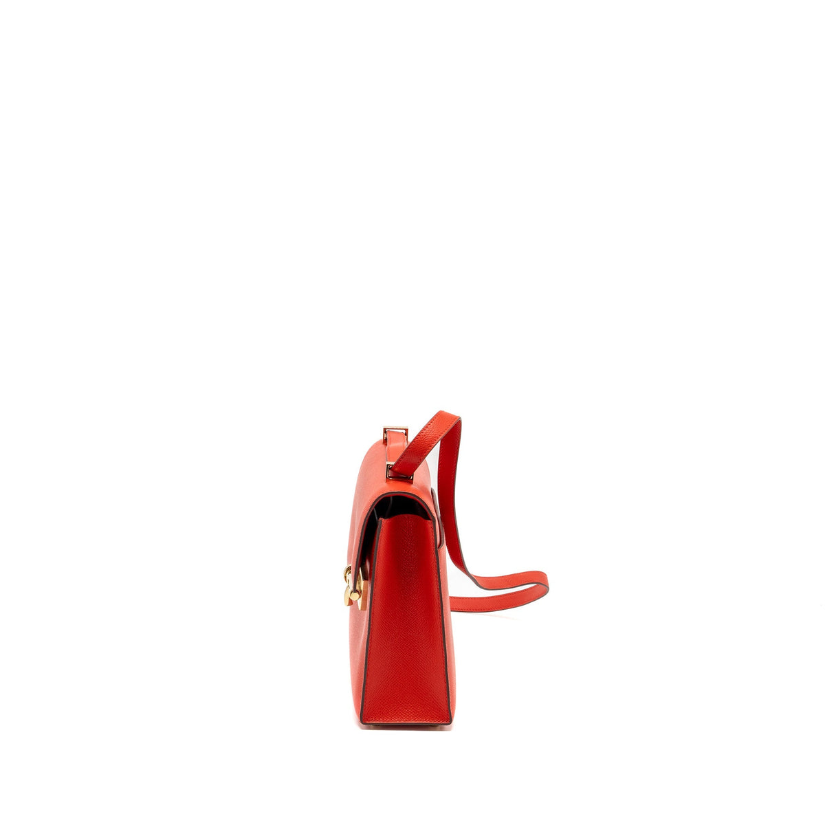 Hermes Verrou 21 Epsom S3 Rouge de Coeur LGHW