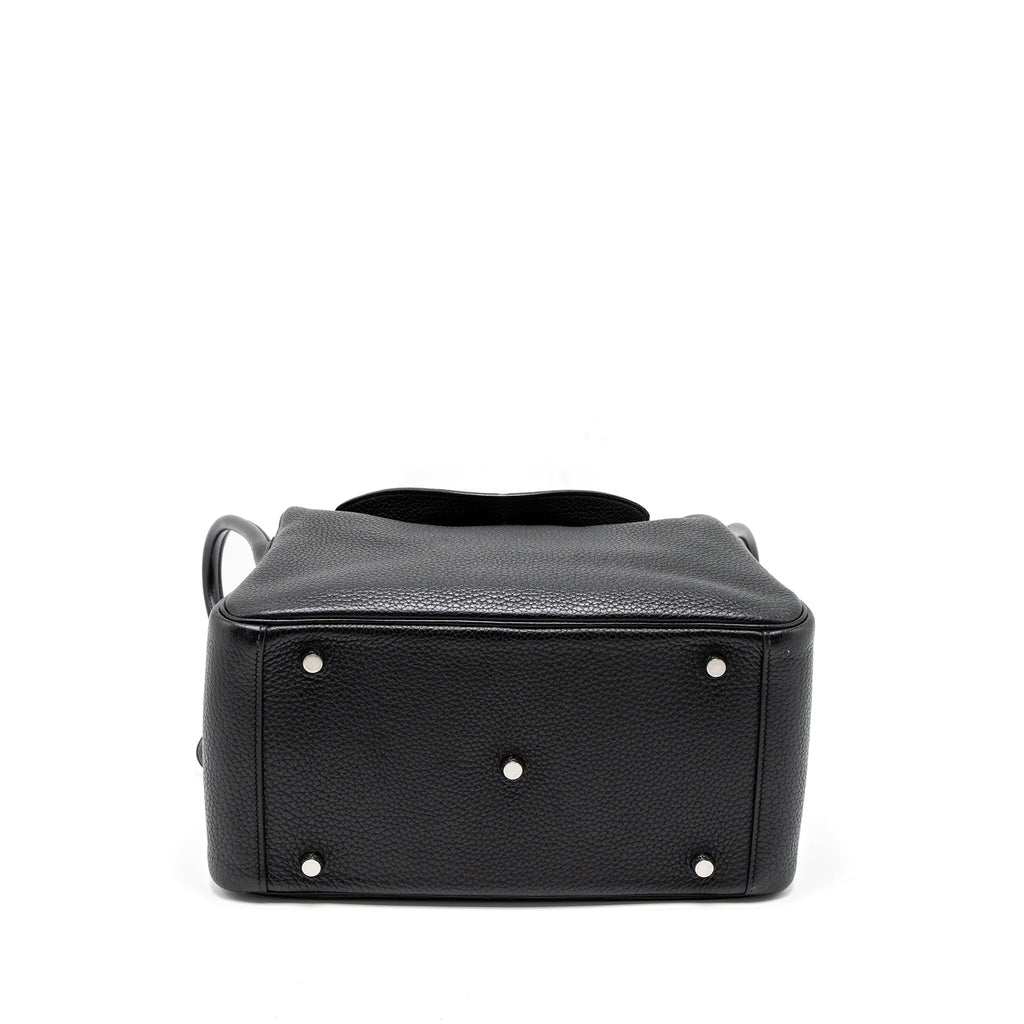 Hermes Lindy 30 Clemence Black SHW