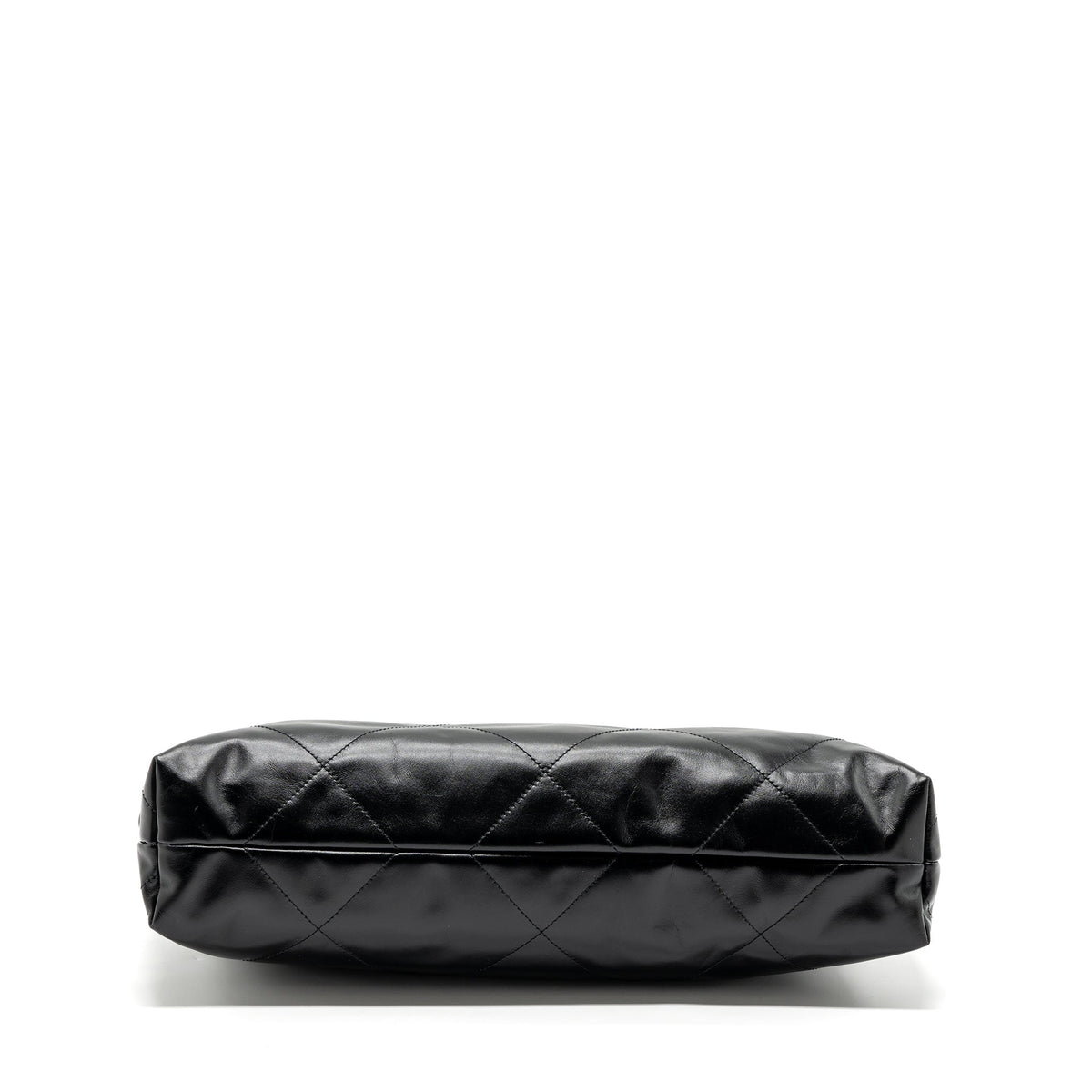 CHANEL 24C 22 BAG CALFSKIN BLACK GHW (MICROCHIP)