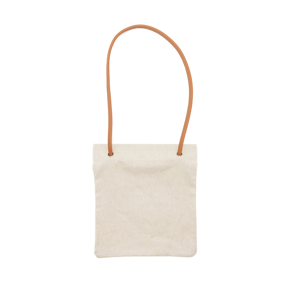 HERMES ALINE GROOMING BAG CANVAS CRAIE / GOLD