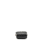 CHANEL 25C QUILTED HOBO BAG CAVIAR BLACK LGHW (MICROCHIP)