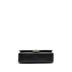 CHANEL MEDIUM CLASSIC DOUBLE FLAP BAG CAVIAR BLACK GHW (MICROCHIP)