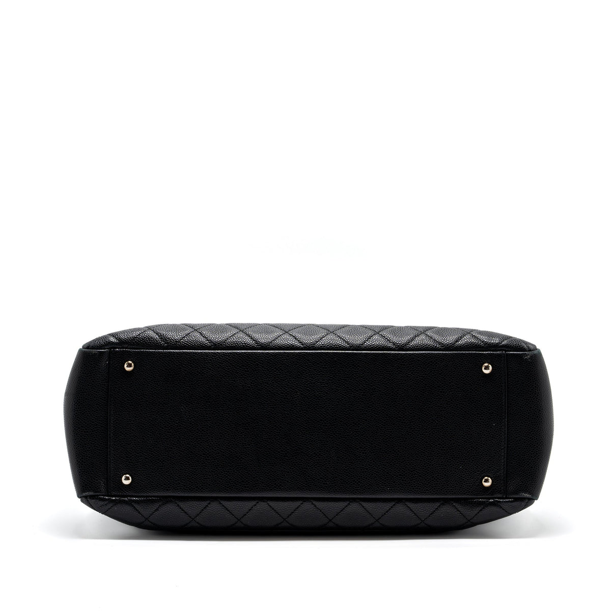 CHANEL GRAND SHOPPING TOTE XL CAVIAR BLACK SHW