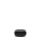 CHANEL 25C QUILTED HOBO BAG CAVIAR BLACK GHW (MICROCHIP)