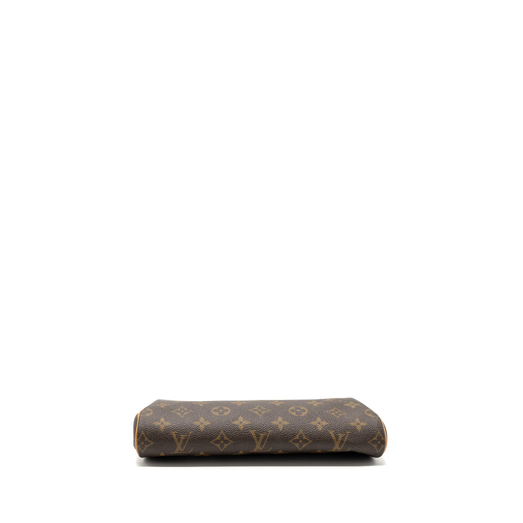 LOUIS VUITTON EVA POCHETTE MONOGRAM CANVAS GHW
