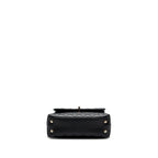 CHANEL SMALL COCO HANDLE CAVIAR BLACK LGHW (MICROCHIP)