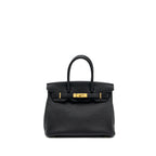 HERMES BIRKIN 30 TOGO BLACK GHW