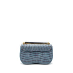 LOUIS VUITTON NEW WAVE FLAP CHAIN BAG LIMITED EDITION DENIM BLUE/ MULTICOLOR GHW
