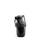 CHANEL SMALL 22 BAG CALFSKIN BLACK GHW
