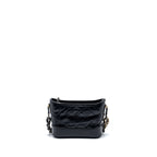 CHANEL SMALL GABRIELLE HOBO BAG AGED CALFSKIN BLACK MULTICOLOUR HARDWARE