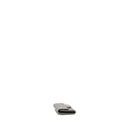 CHANEL CLASSIC FLAP CARD HOLDER CAVIAR GREY LGHW (MICROCHIP)