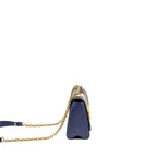 LOUIS VUITTON NIGHT BIRD LADIES TWIST MM BAG EPI/SEQUIN NAVY GHW