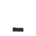 CHANEL BOY WALLET ON CHAIN CAVIAR BLACK GHW